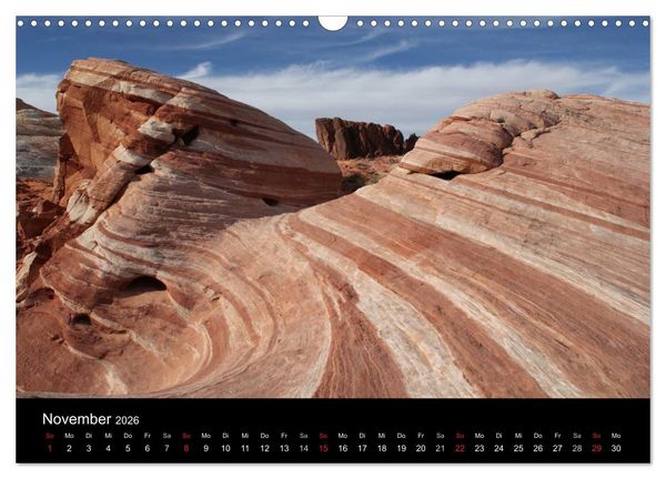 Produktbild: Kalifornien 2026 (Wandkalender 2026 DIN A3 quer), CALVENDO Monatskalender
