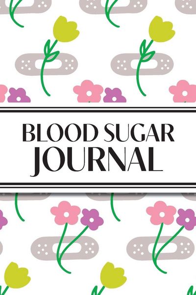 Produktbild: 1-Year Daily Blood Sugar Journal (Flower Medical Plasters)