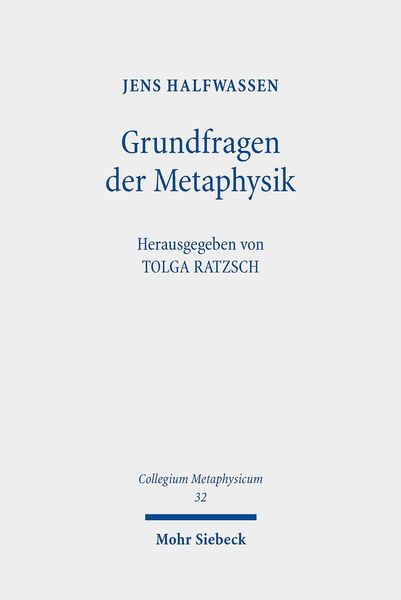 Produktbild: Grundfragen der Metaphysik