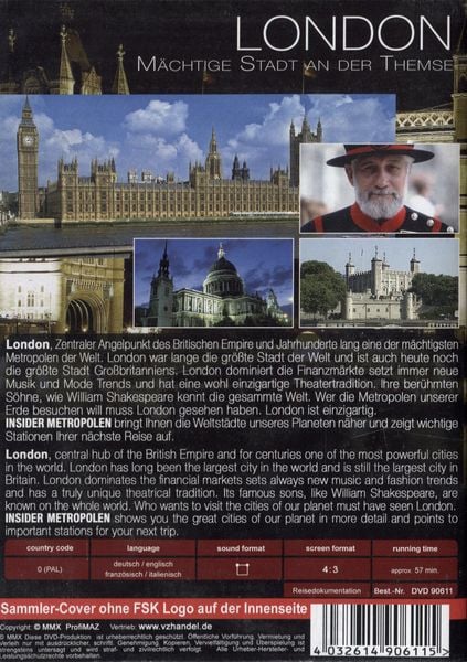 Produktbild: Insider Metropolen - England: London