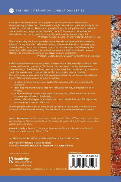 Produktbild: Reflexivity and International Relations
