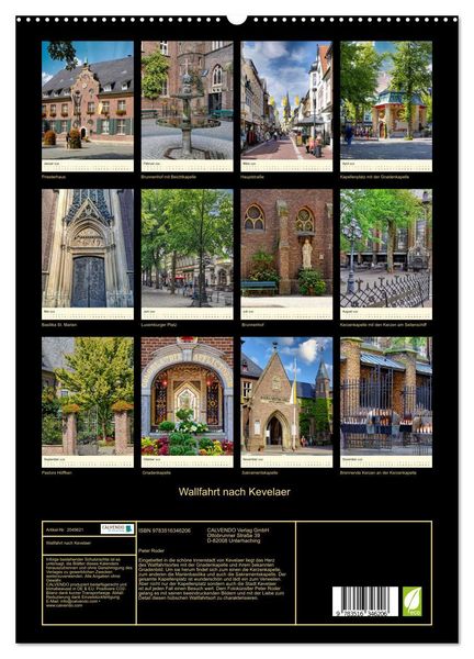Produktbild: Wallfahrt nach Kevelaer (hochwertiger Premium Wandkalender 2026 DIN A2 hoch), Kunstdruck in Hochglanz