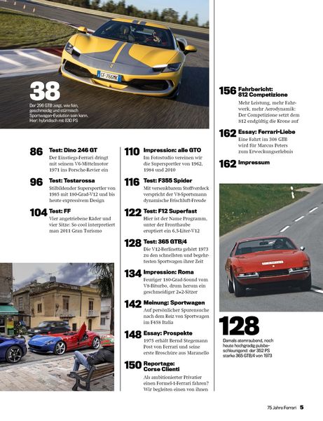 Produktbild: Auto motor und sport Edition - 75 Jahre Ferrari
