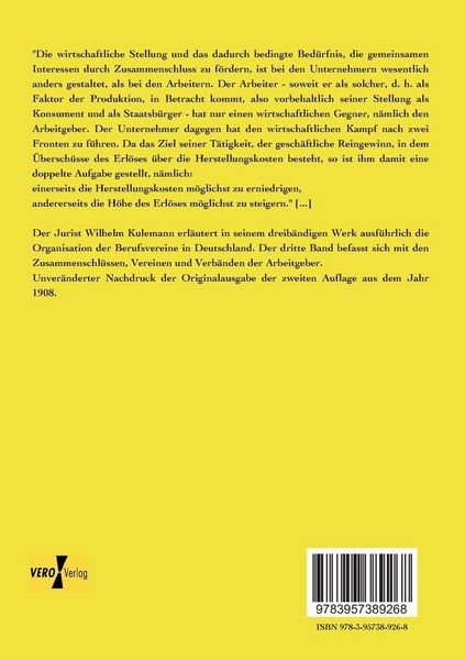 Produktbild: Die Berufsvereine