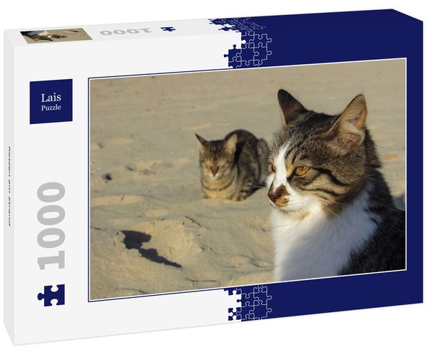 Produktbild: Lais Puzzle Katzen am Strand 1000 Teile