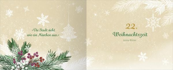 Produktbild: Lichterglanz & Winterzauber &ndash; 24 weihnachtliche Geschichten