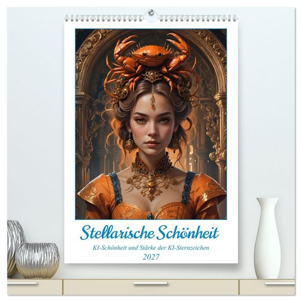 Produktbild: Stellarische Sch&ouml;nheit (hochwertiger Premium Wandkalender 2027 DIN A2 hoch), Kunstdruck in Hochglanz