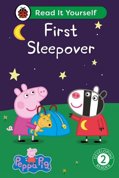 Produktbild: Peppa Pig: First Sleepover: Read It Yourself - Level 2 Developing Reader
