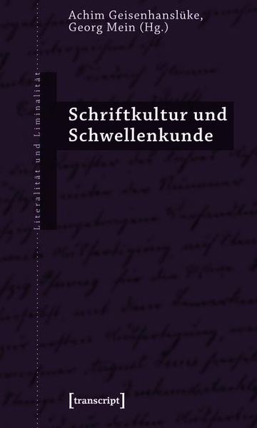 Produktbild: Schriftkultur und Schwellenkunde