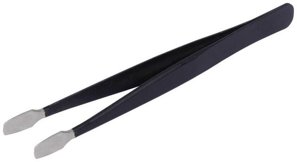 Produktbild: Quadrios 23EC156 ESD Pinzette Flach, Abgerundet