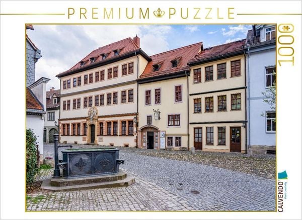 Produktbild: CALVENDO Puzzle Brunnen an der Stiftsgasse | 1000 Teile Lege-Gr&ouml;&szlig;e 64x48cm Foto-Puzzle f&uuml;r gl&uuml;ckliche Stunden