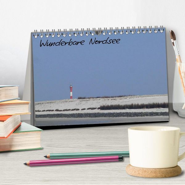 Produktbild: Wunderbare Nordsee (Tischkalender 2026 DIN A5 quer), CALVENDO Monatskalender