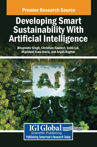 Produktbild: Developing Smart Sustainability With Artificial Intelligence