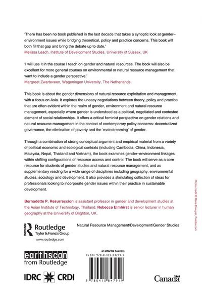 Produktbild: Gender and Natural Resource Management