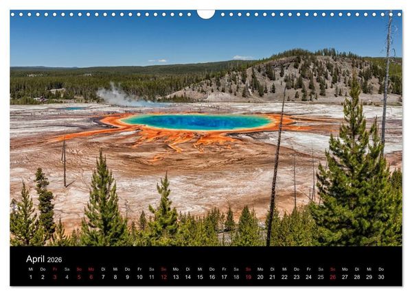 Produktbild: USA Landschaftskalender (Wandkalender 2026 DIN A3 quer), CALVENDO Monatskalender
