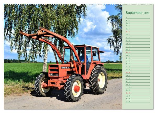 Produktbild: Oldtimer-Trecker on Tour (hochwertiger Premium Wandkalender 2026 DIN A2 quer), Kunstdruck in Hochglanz