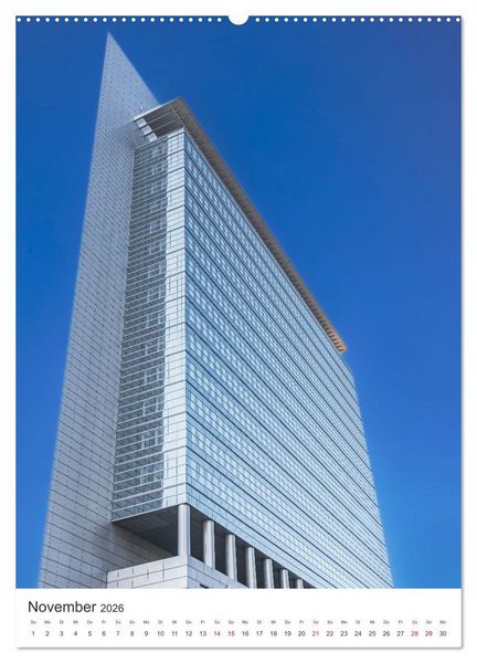 Produktbild: Frankfurt Turmvisionen (Wandkalender 2026 DIN A2 hoch), CALVENDO Monatskalender