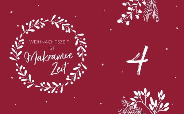 Produktbild: Mein Adventskalender-Buch: Makramee Christmas