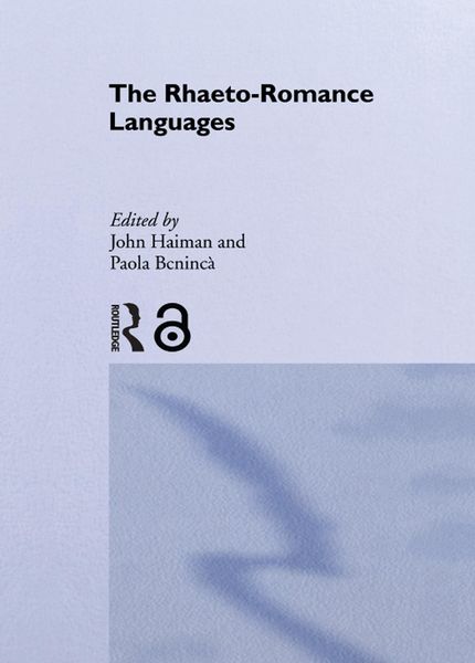 Produktbild: The Rhaeto-Romance Languages