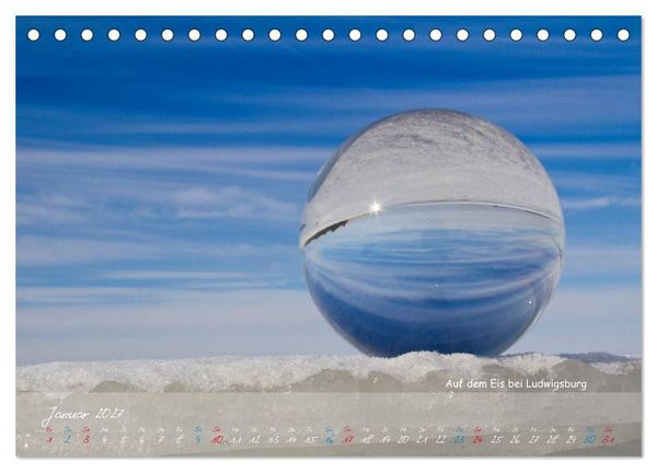 Produktbild: Natur und Glas (Tischkalender 2027 DIN A5 quer), CALVENDO Monatskalender