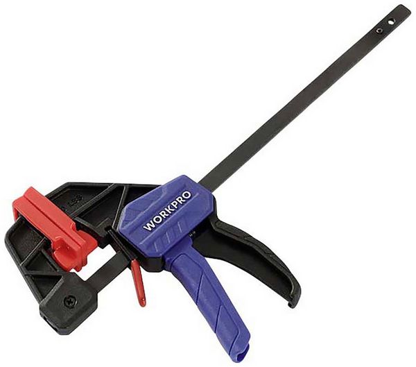 Produktbild: WorkPro WP232034 Einhandzwinge Produktabmessung, L&auml;nge: 100mm