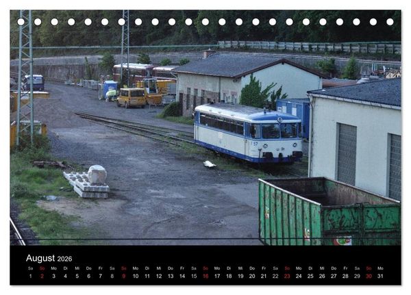 Produktbild: Der Nebenbahnretter (Tischkalender 2026 DIN A5 quer), CALVENDO Monatskalender