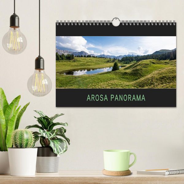 Produktbild: Arosa Panorama (Wandkalender 2026 DIN A4 quer), CALVENDO Monatskalender