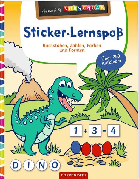 Produktbild: Sticker-Lernspa&szlig; (Dinosaurier)