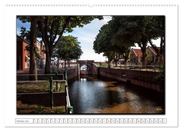 Produktbild: Ostfriesland - der alte Hafen Greetsiel (hochwertiger Premium Wandkalender 2026 DIN A2 quer), Kunstdruck in Hochglanz