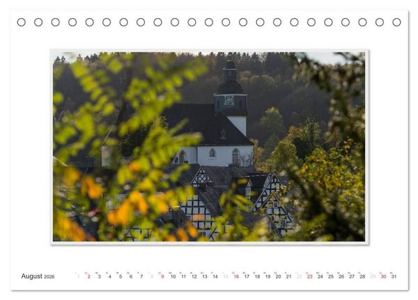 Produktbild: Emotionale Momente: Freudenberg &ndash; Ansichten einer Stadt. (Tischkalender 2026 DIN A5 quer), CALVENDO Monatskalender