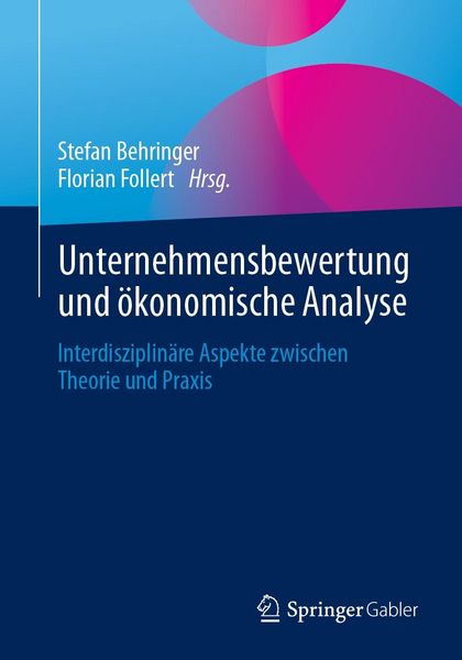 Produktbild: Unternehmensbewertung und &ouml;konomische Analyse