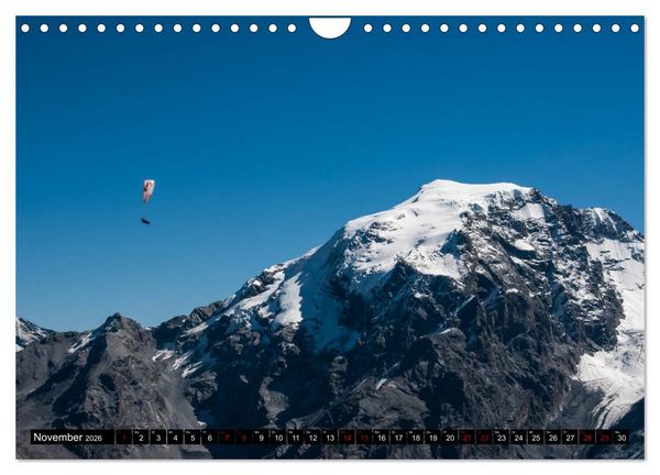 Produktbild: Paragliding - unvergessliche Momente erleben (Wandkalender 2026 DIN A4 quer), CALVENDO Monatskalender