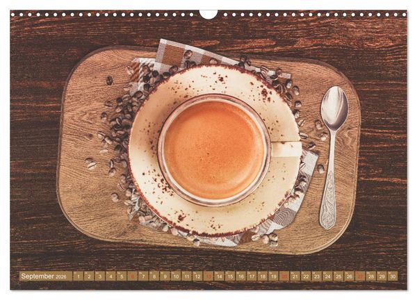 Produktbild: Auf einen Kaffee? (Wandkalender 2026 DIN A3 quer), CALVENDO Monatskalender