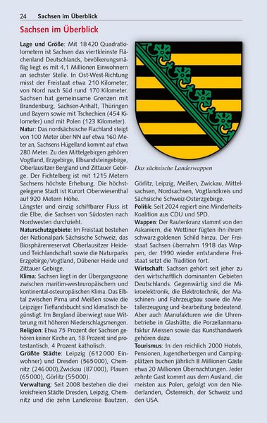 Produktbild: Reisef&uuml;hrer Sachsen