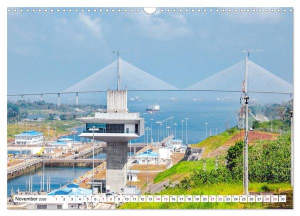 Produktbild: Traumziele Mittelamerikas - Costa Rica, Panama und Kolumbien (Wandkalender 2026 DIN A3 quer), CALVENDO Monatskalender