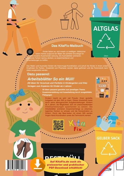 Produktbild: KitaFix Malbuch So ein M&uuml;ll!
