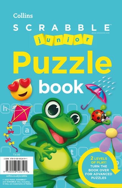 Produktbild: SCRABBLE(TM) Junior Puzzle Book
