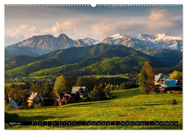 Produktbild: Tatra. Polen und Slowakei (hochwertiger Premium Wandkalender 2027 DIN A2 quer), Kunstdruck in Hochglanz
