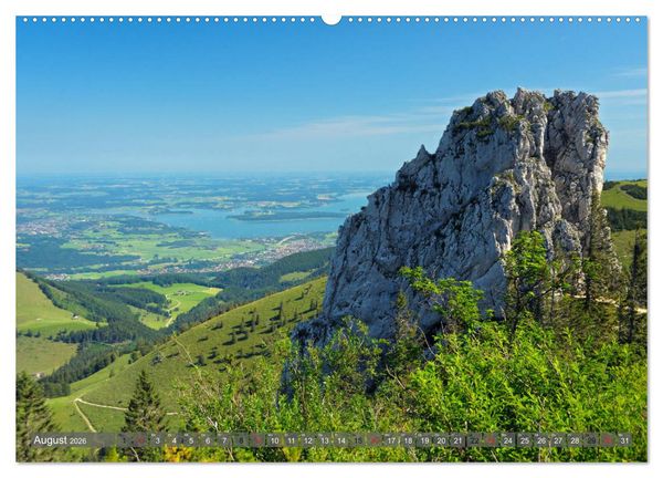 Produktbild: Traumhafter Chiemsee &ndash; Impressionen vom Bayerischen Meer (Wandkalender 2026 DIN A2 quer), CALVENDO Monatskalender
