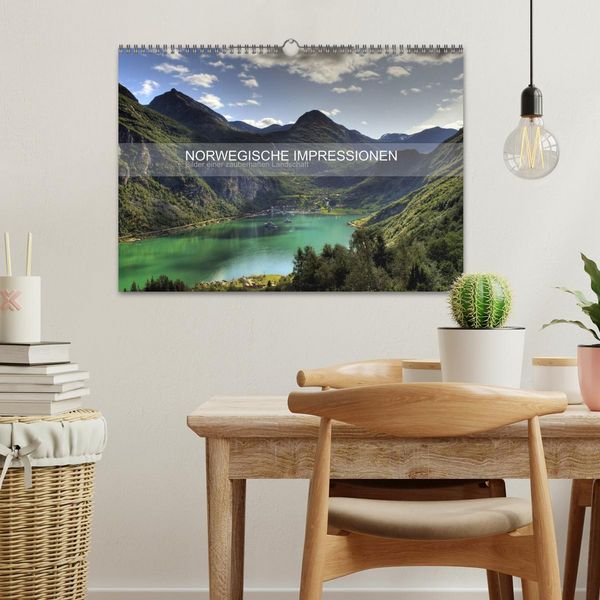 Produktbild: Norwegische Impressionen (Wandkalender 2026 DIN A3 quer), CALVENDO Monatskalender