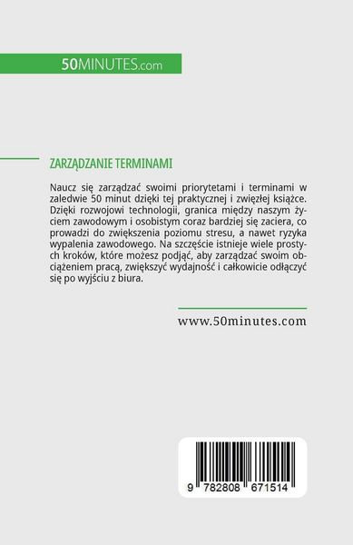 Produktbild: Zarz&iquest;dzanie terminami