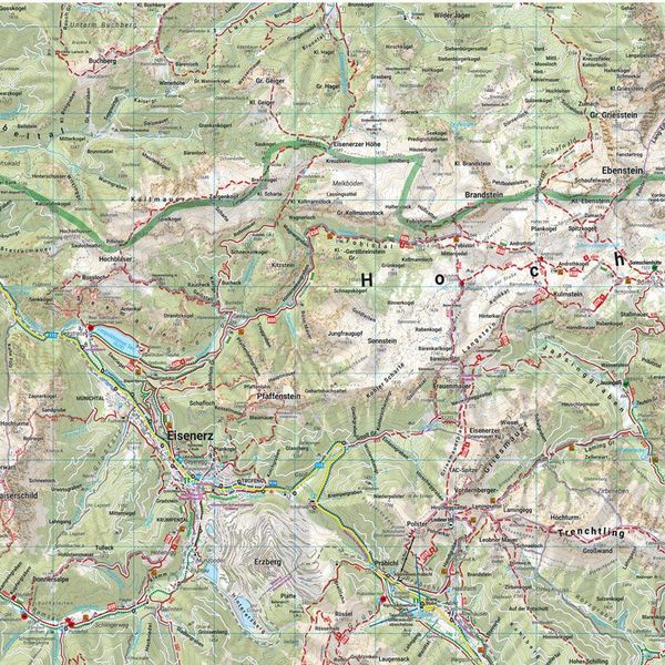 Produktbild: Freytag & berndt Wanderkarte WK 0041 Hochschwab, Veitschalpe - Eisenerz - Bruck an der Mur 1:50.000