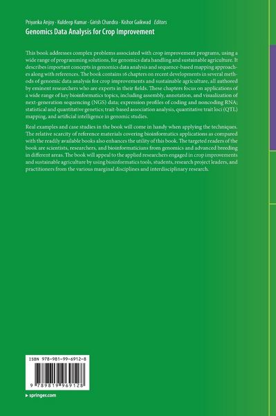 Produktbild: Genomics Data Analysis for Crop Improvement