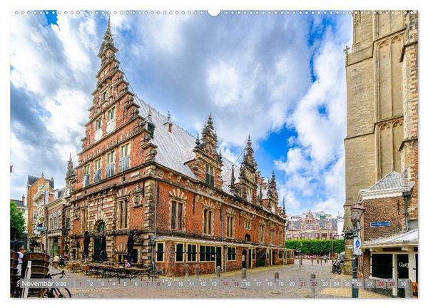 Produktbild: Ein Blick auf Haarlem (hochwertiger Premium Wandkalender 2026 DIN A2 quer), Kunstdruck in Hochglanz