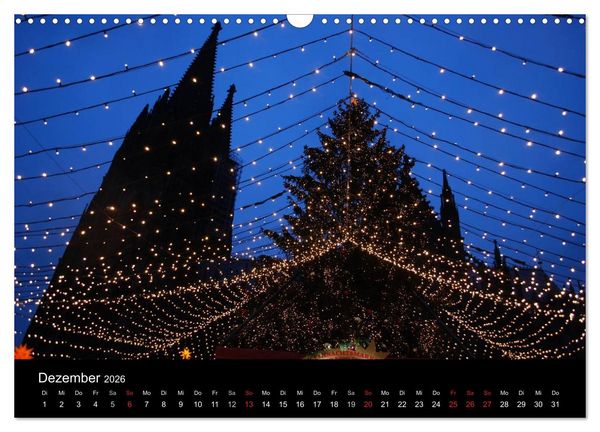 Produktbild: K&ouml;lner Spitzen (Wandkalender 2026 DIN A3 quer), CALVENDO Monatskalender