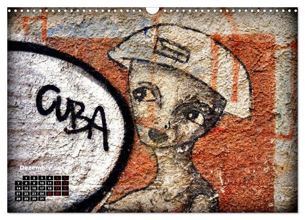 Produktbild: Gesichter Havannas - Street Art in der kubanischen Hauptstadt (Wandkalender 2026 DIN A3 quer), CALVENDO Monatskalender