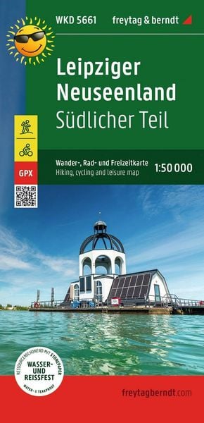 Produktbild: Freytag & berndt Wanderkarte WKD 5661 Leipziger Neuseenland - S&uuml;dlicher Teil 1:50.000
