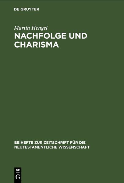 Produktbild: Nachfolge und Charisma