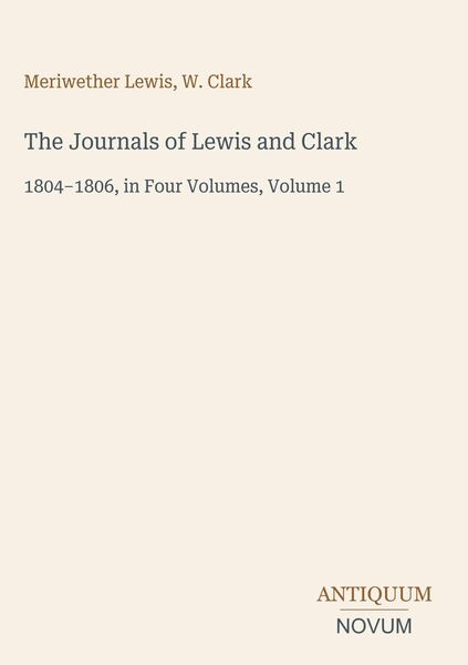 Produktbild: The Journals of Lewis and Clark