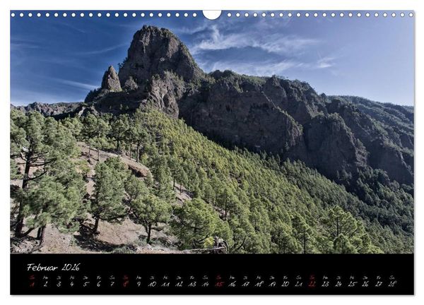 Produktbild: La Palma - Insel der Berge und Wolken (Wandkalender 2026 DIN A3 quer), CALVENDO Monatskalender